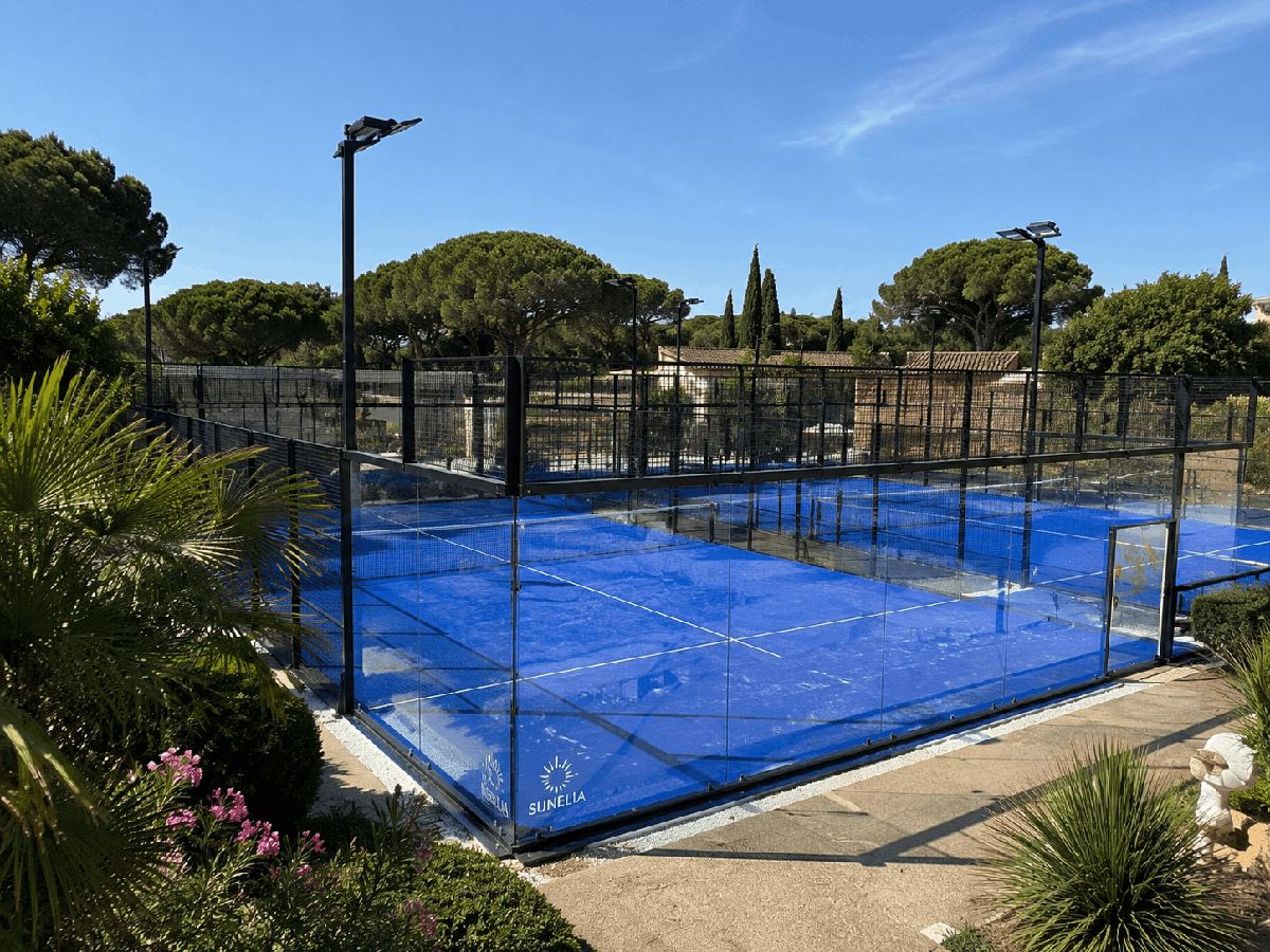 Camping Soleil de Var : 2 pistes de padel outdoor sur dalle existante