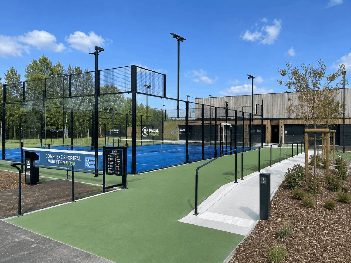 Deux courts de padel municipaux construits à Nantes