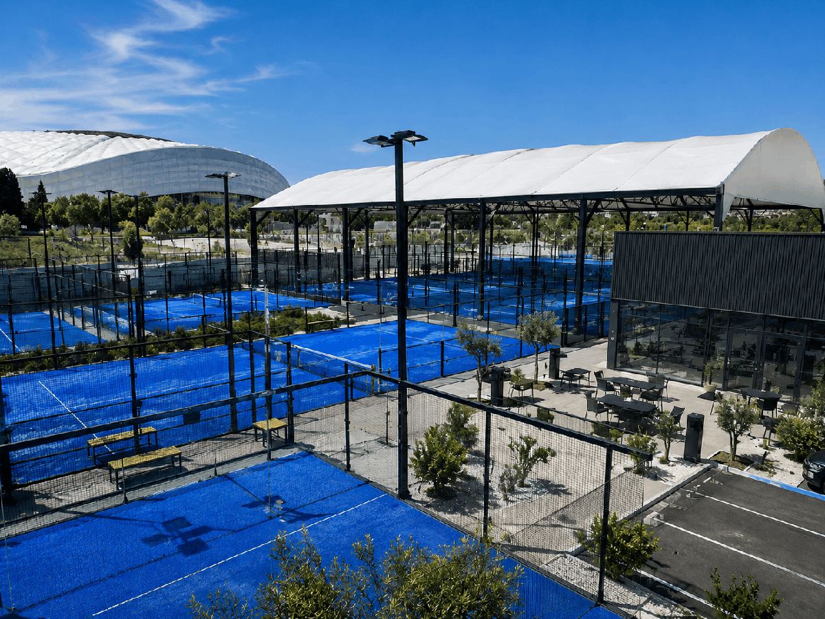 Réalisation Padel Impulsion à Marseille — Marseille Padel Vélodrome